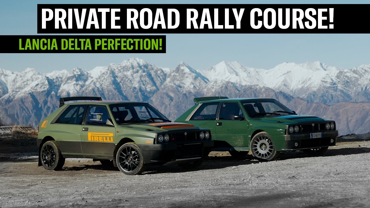 Closing a Road In The Italian Alps To Race The Perfect $600,000 Rally Car!