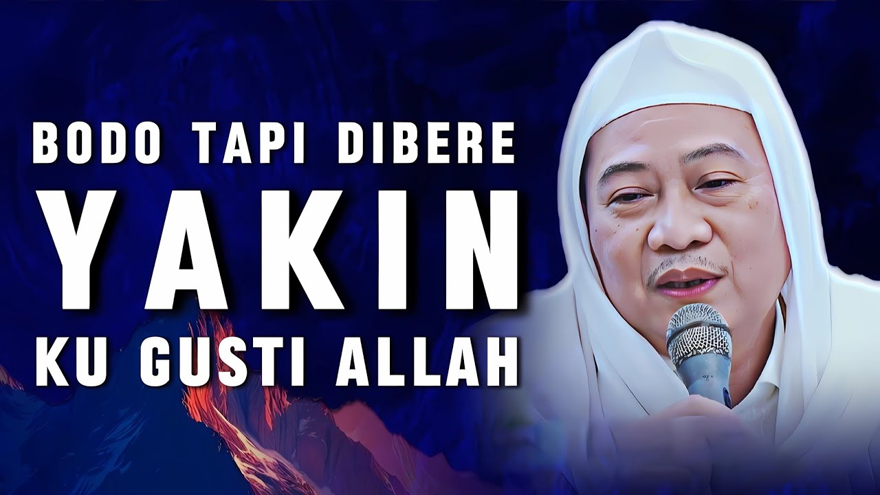 Hirup Bodo? Nasihat Abuya Uci: Allah Tetep Masihan Yakin