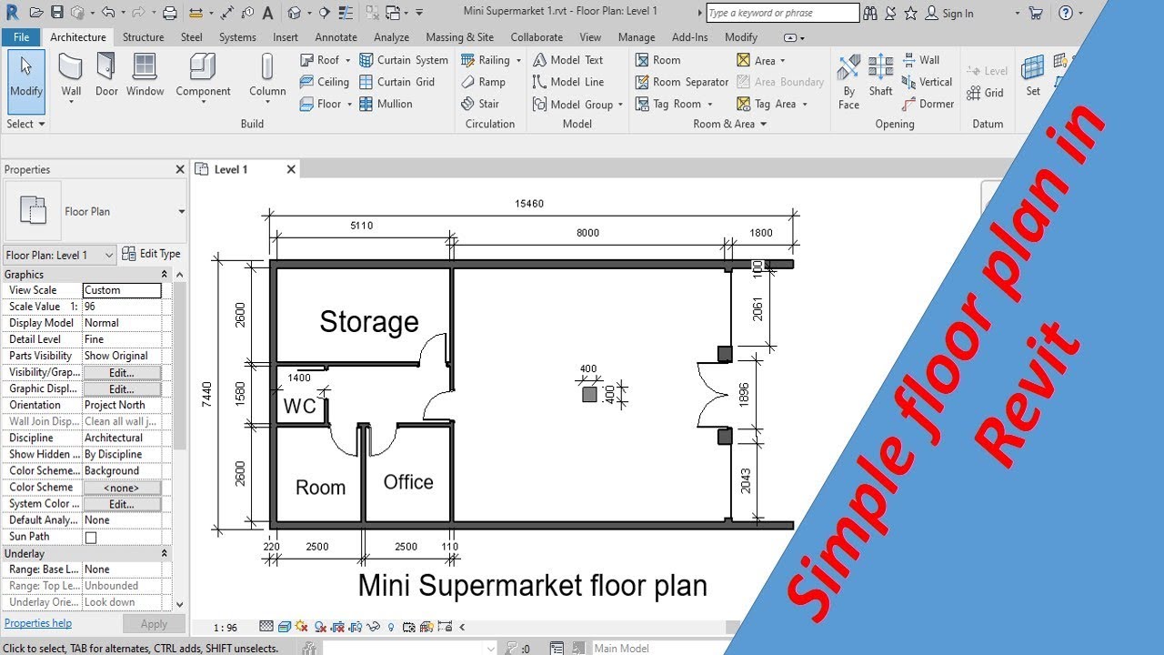 Revit for beginner - floor plan