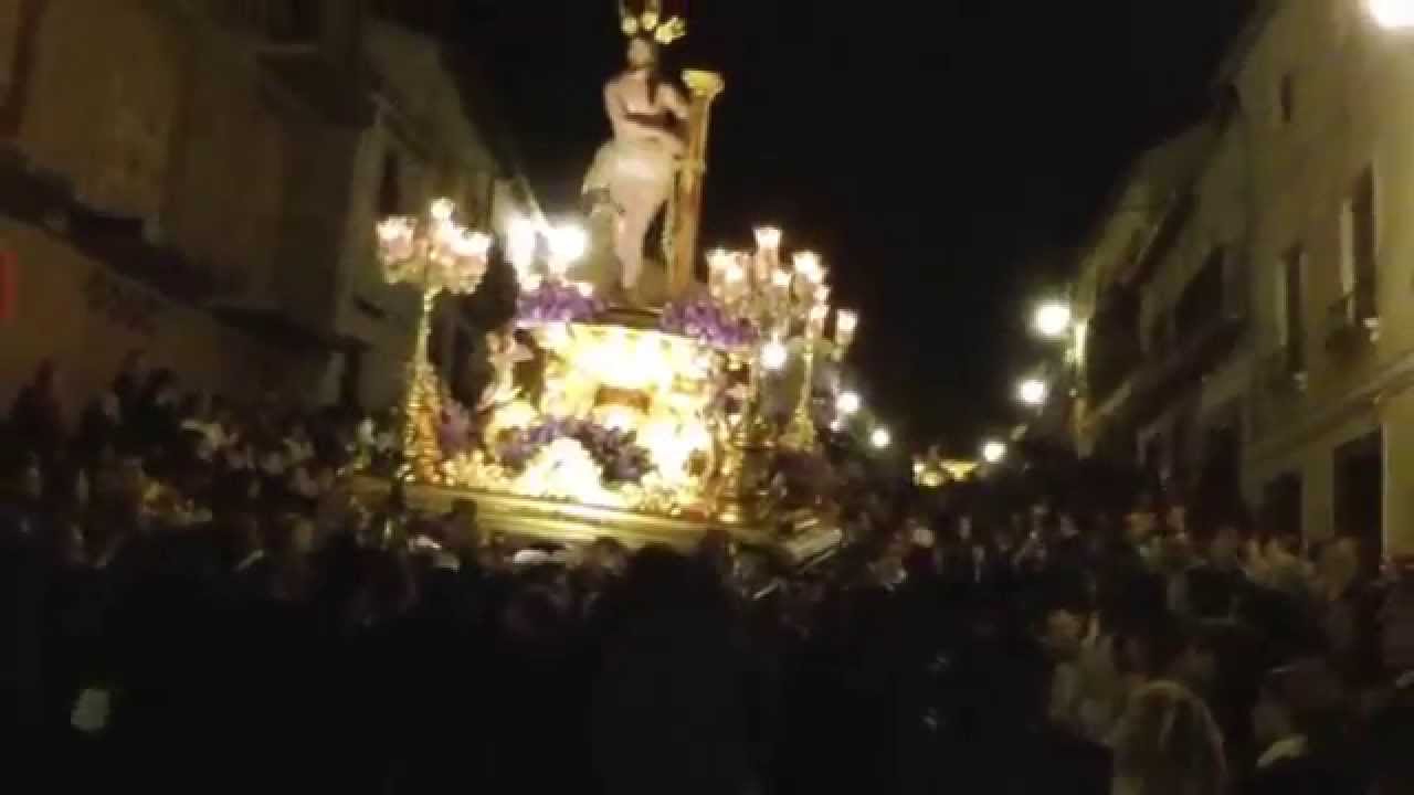 Corriendo la Vega de Antequera [11]: El Cristo de la Columna comienza el descenso de la Vega