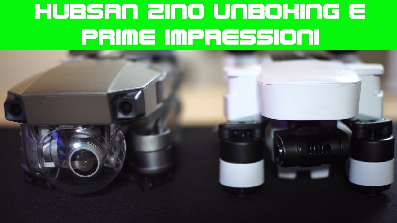 HUBSAN ZINO - Drone per RIPRESE IN 4K - 230€