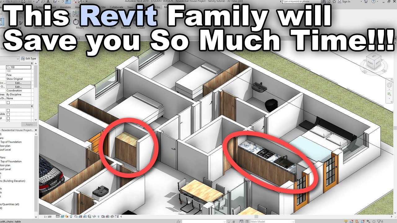 Line Based Storage Family in Revit Parametric Tutorial