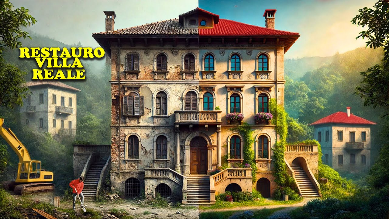 Questa Giovane Coppia RICOSTRUISCE l&rsquo; ANTICA VILLA del 1780 / di @AuPetitChateau1780