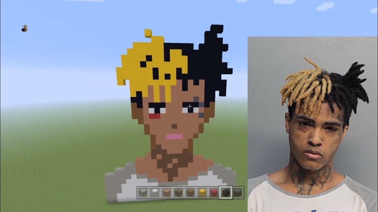 Building XXXTENTACION in Minecraft