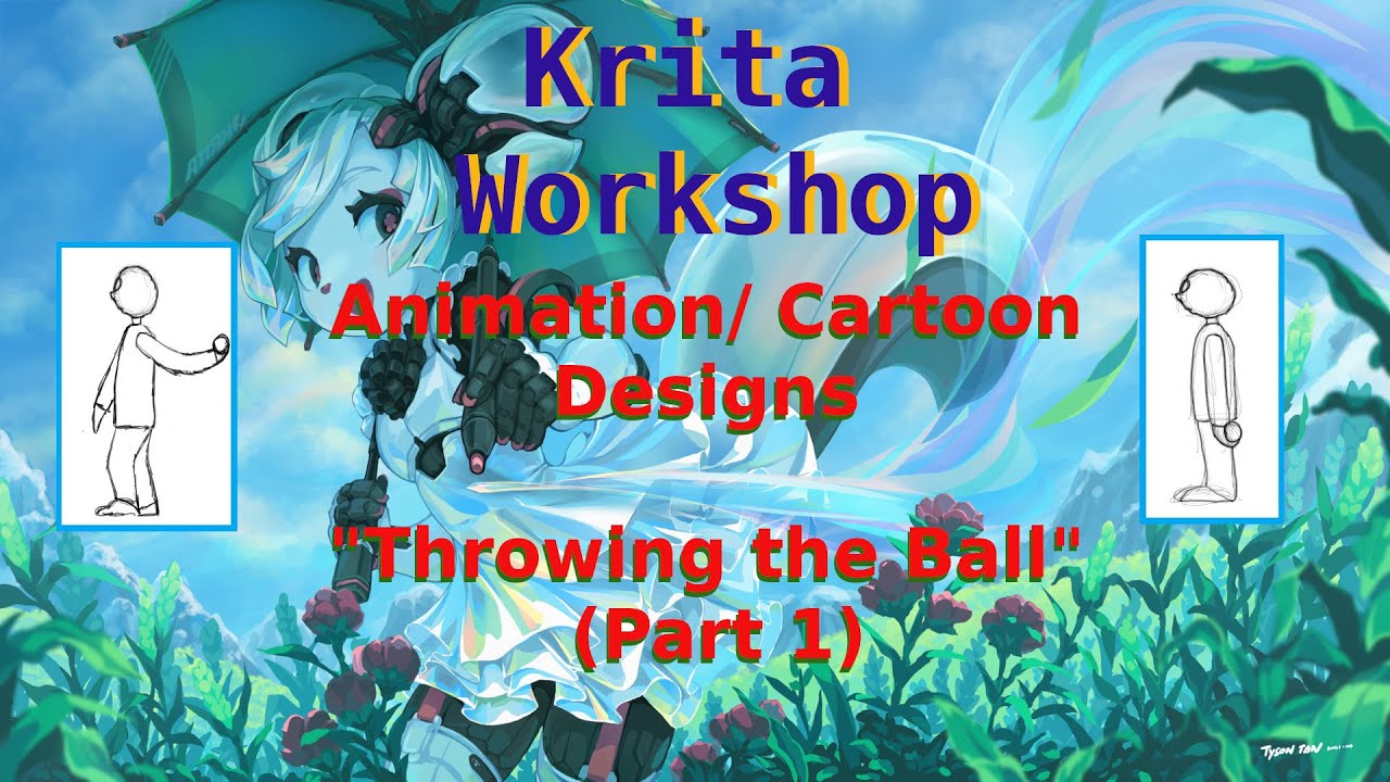 Krita Workshop: Cartoon/Animation Design - 