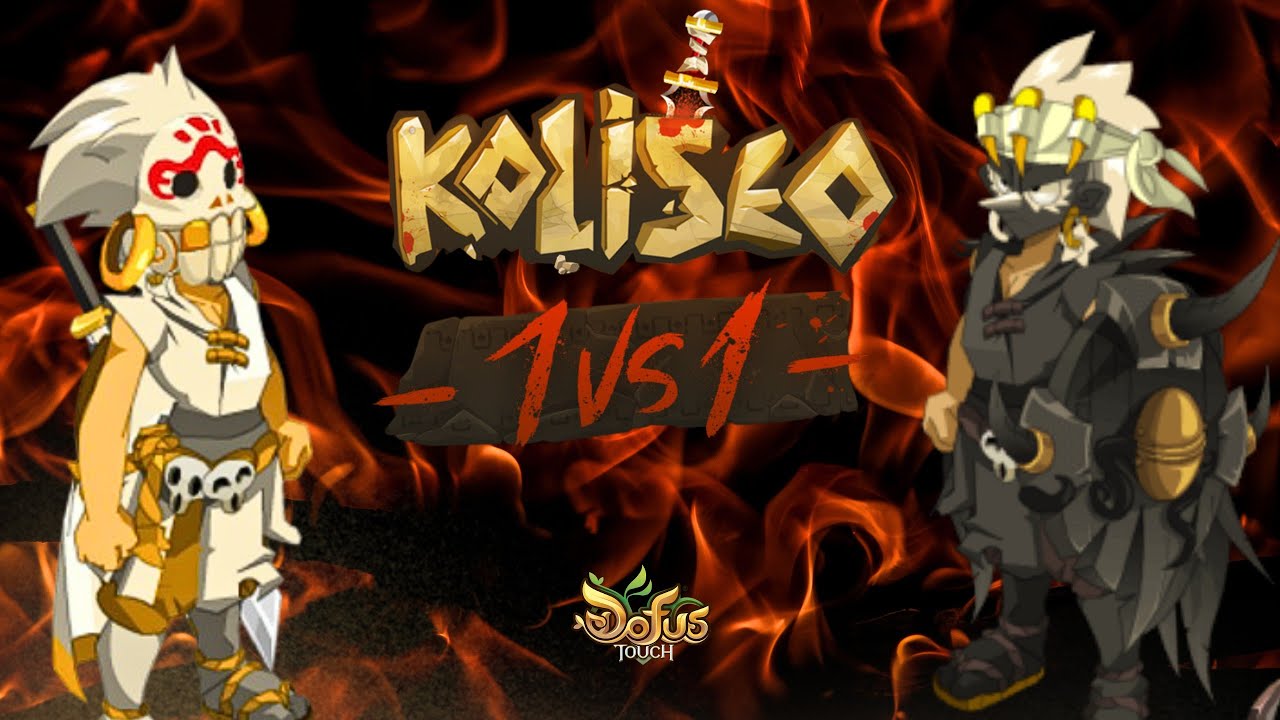 [DOFUS TOUCH]  koliseo vs Oscares zobal de empujes  1v1