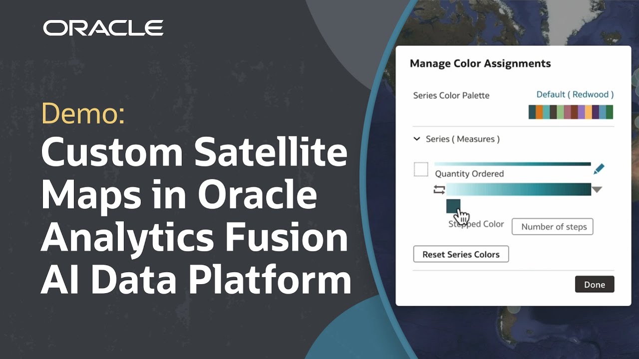 Add Custom Map Backgrounds in Oracle Analytics Cloud and Oracle Fusion AIDP