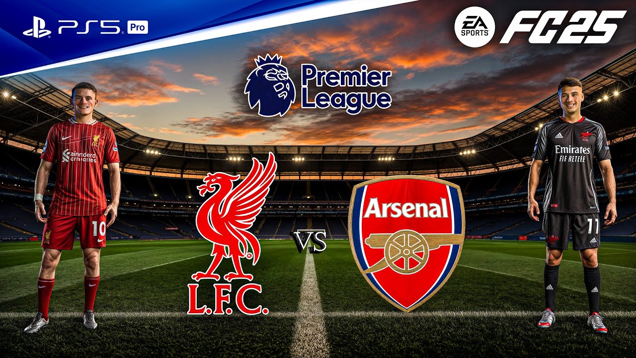 FC 25 - Liverpool vs. Arsenal | Premier League 25/26 Full Match | PS5™ Pro [4K60]