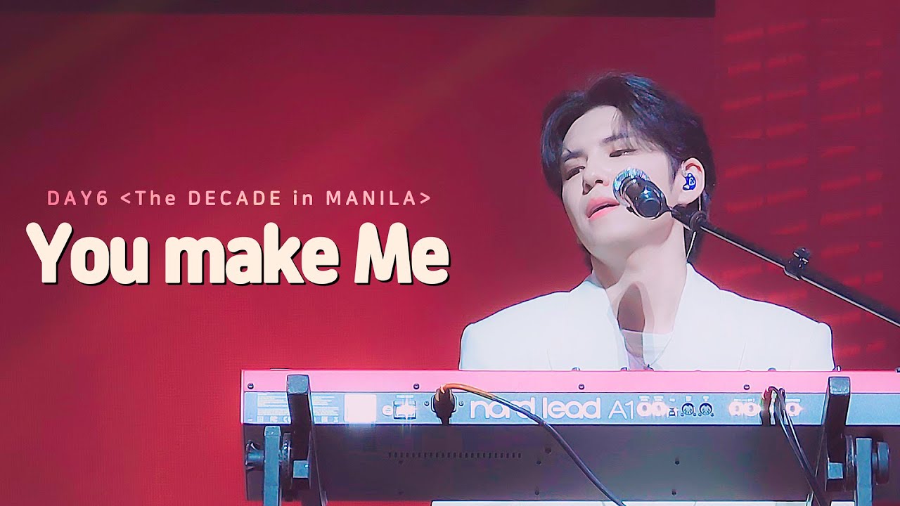 [4K] 260124 DAY6 [The DECADE in Manila] - You make Me 데이식스 원필 직캠