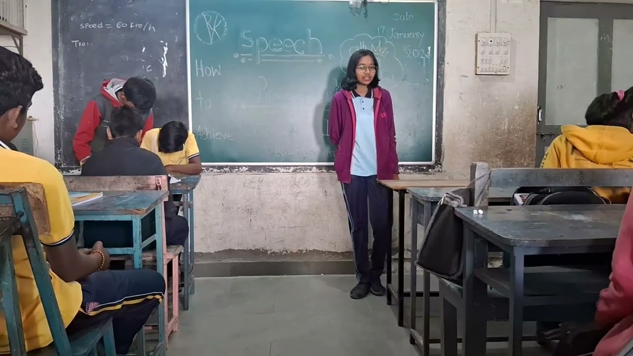 Speech presentation on how to achive success 