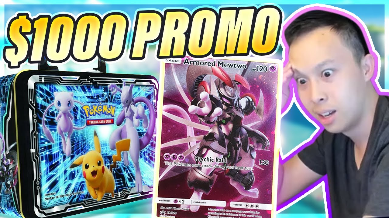 ARMORED MEWTWO?! Opening a $300+ Pokemon Tin?! - 2019 Collector's Chest