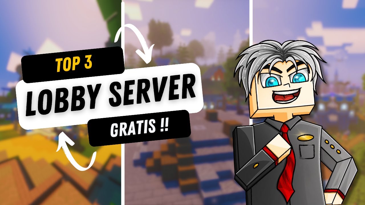 REKOMENDASI 3 MAPS LOBBY SERVER MINECRAFT | FREE DOWNLOAD !!