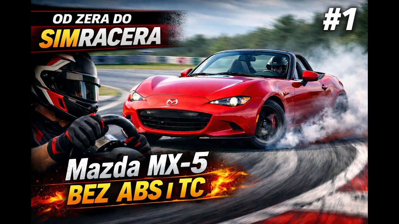 Od zera do simracera #1 - Nauka jazdy BEZ ABS I TC