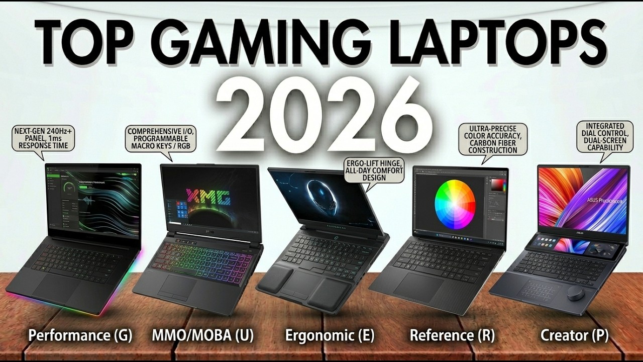 Top 5 Gaming Laptops of 2026 — Don't Buy Until You See #1!