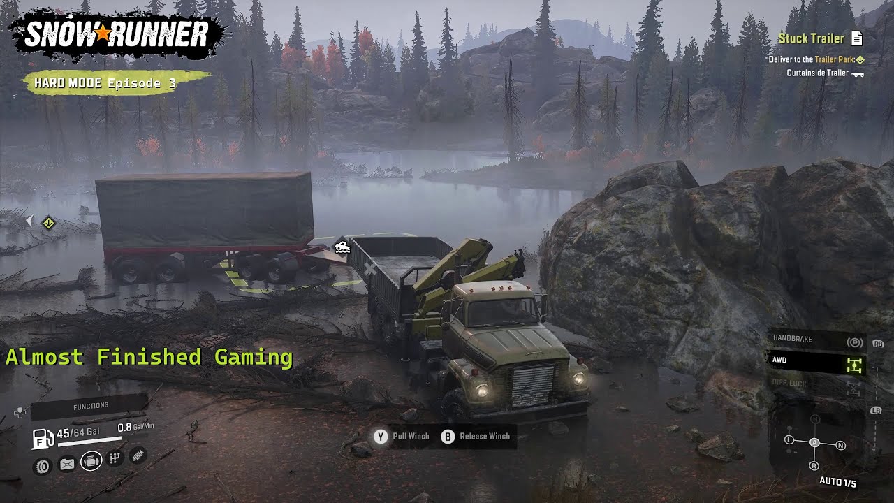 Episode 3: Still Going. Hard Mode in Snow Runner.