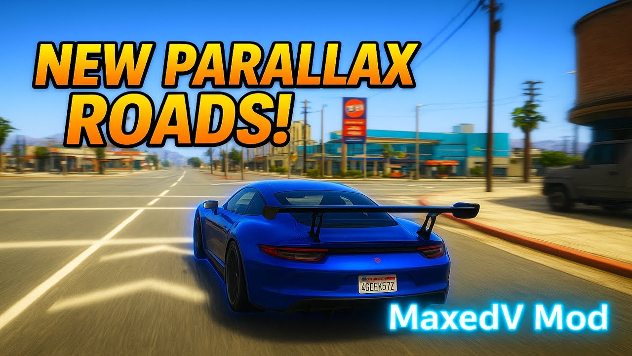 New Parallax Roads Exclusively for MaxedV Enhanced | GTA V Ultra Graphics