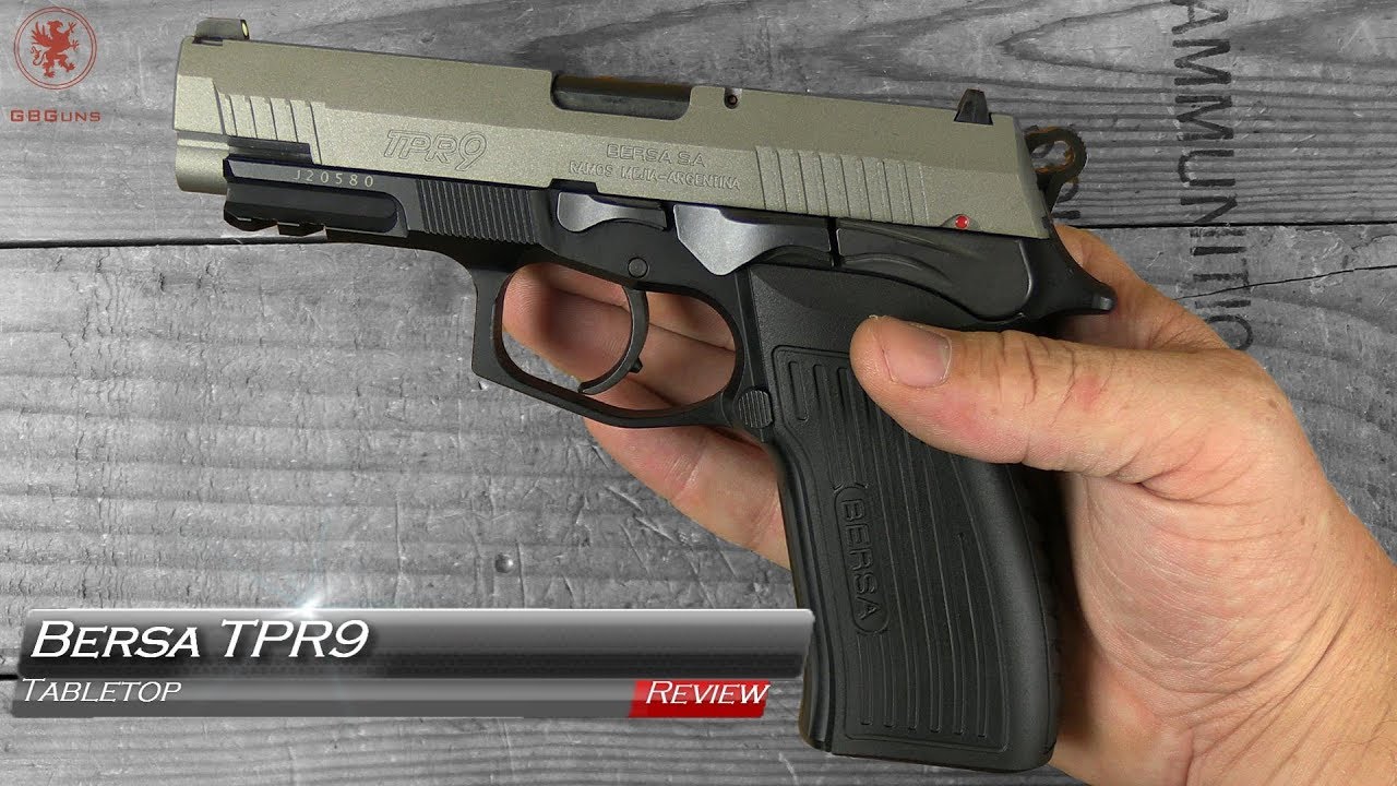 Обзор настольной игры Bersa TPR9 и полевые испытания