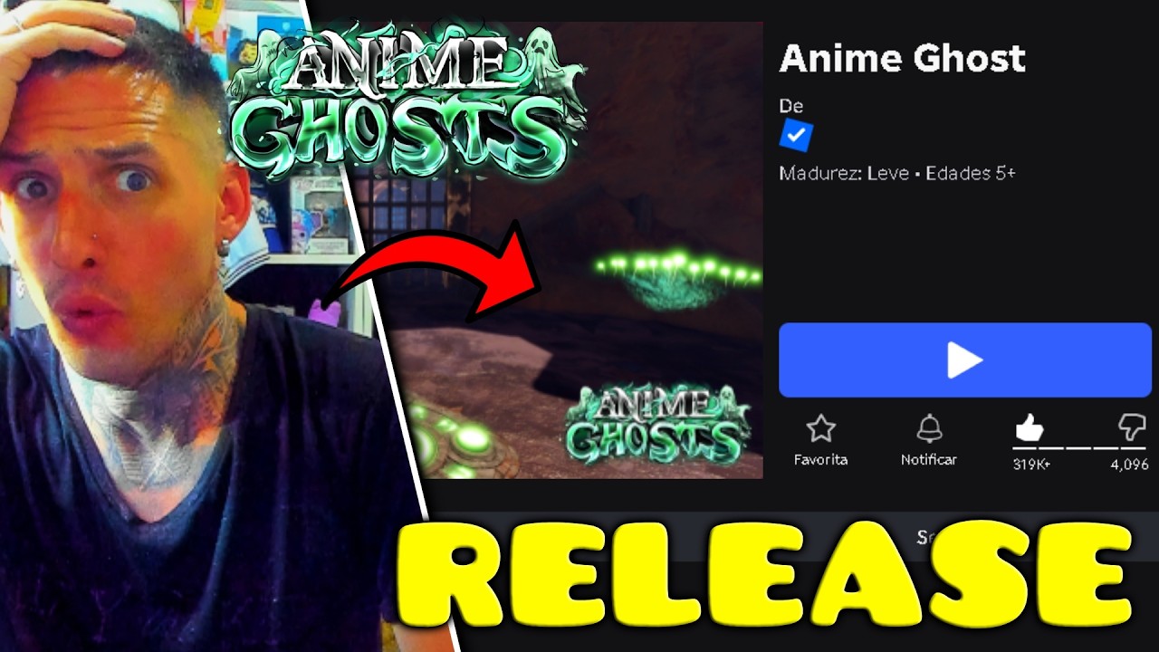 🚨NEW ANIME GAME GHOST SIMULATOR ROBLOX