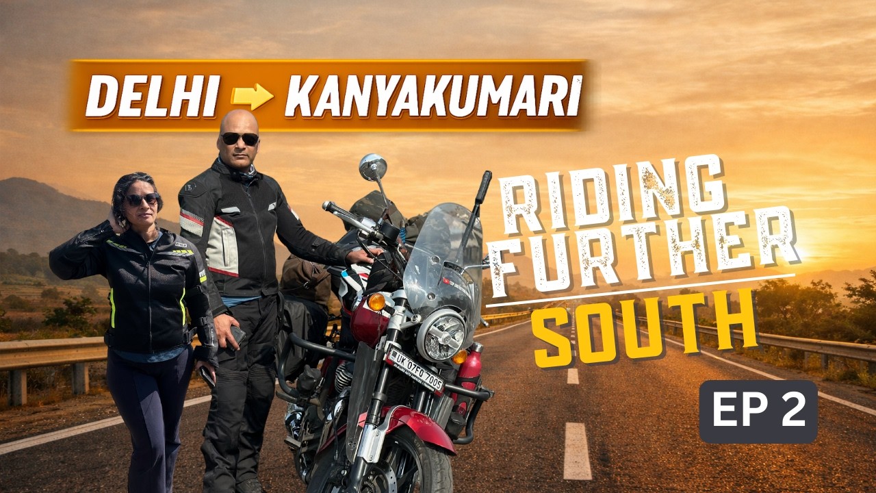 Delhi to Kanyakumari EP 2 | Riding Further South | Indore to Aurangabad