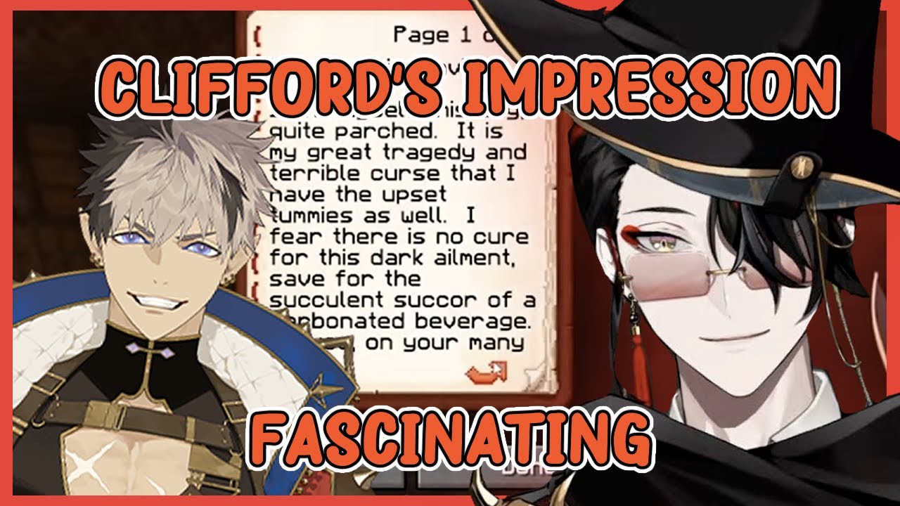 When Vox Reads Clifford's Diary in  His Voice