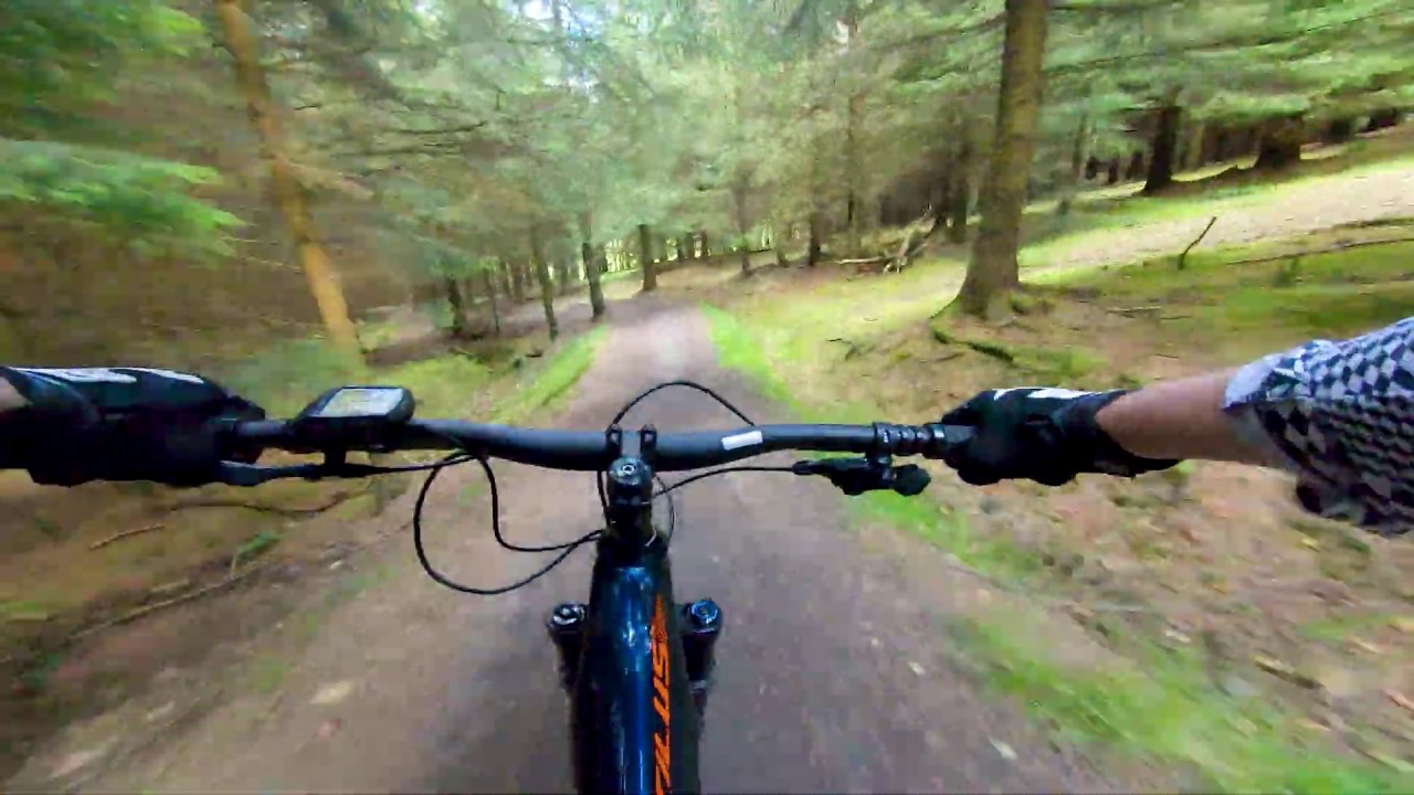 MTB trail riding 