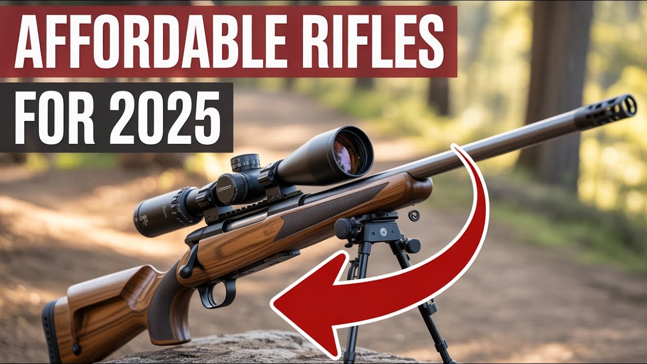 Affordable Hunting Rifles 2025 – Big Game Power, Low Price