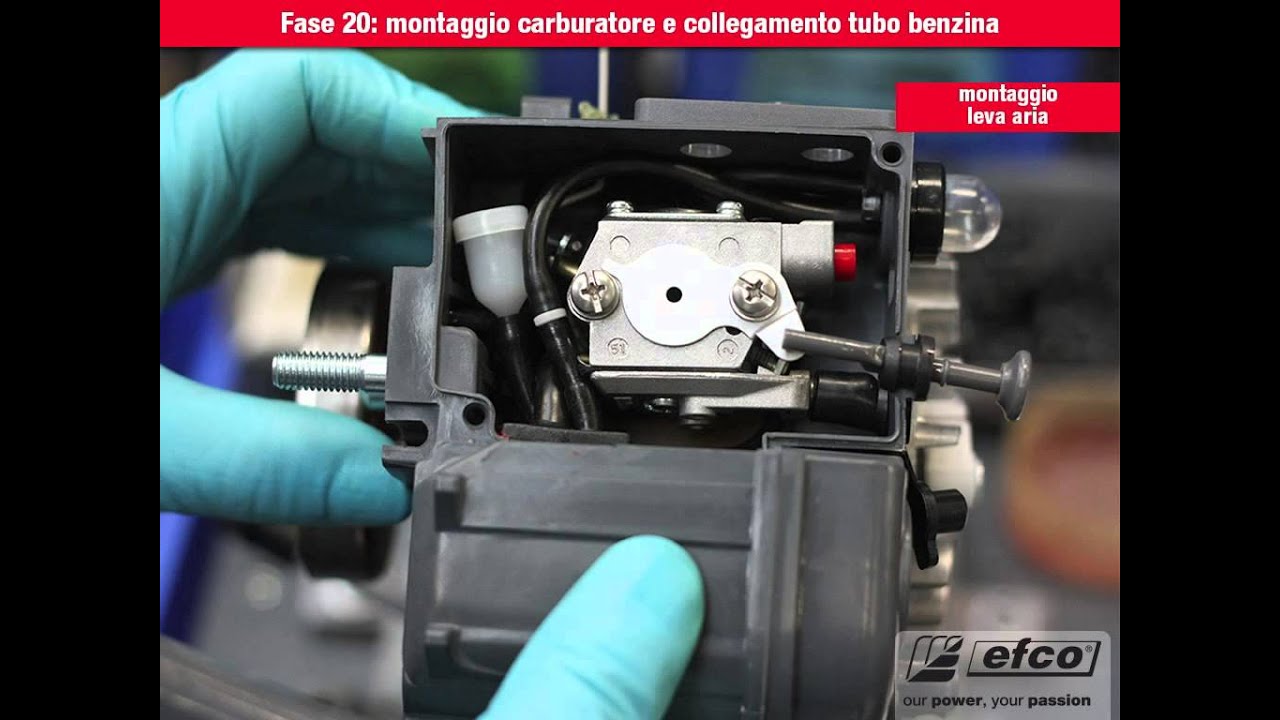 Com'è fatto: motosega professionale da potatura Efco 132 S