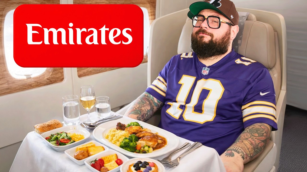 MANGIO SU UN VOLO EMIRATES DA 1.000€