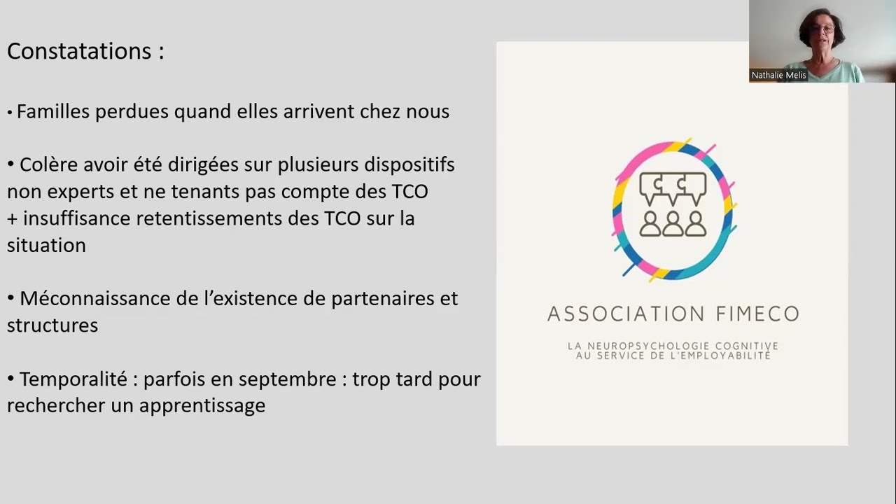 Aller vers l'apprentissage avec des troubles cognitifs ?