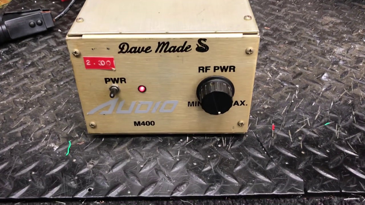 Dave Made M400  Cw Transmitter Test/Review