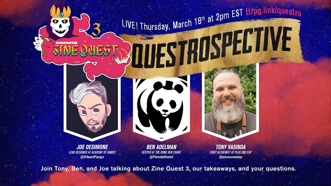 Zine Quest 3 | Questrospective