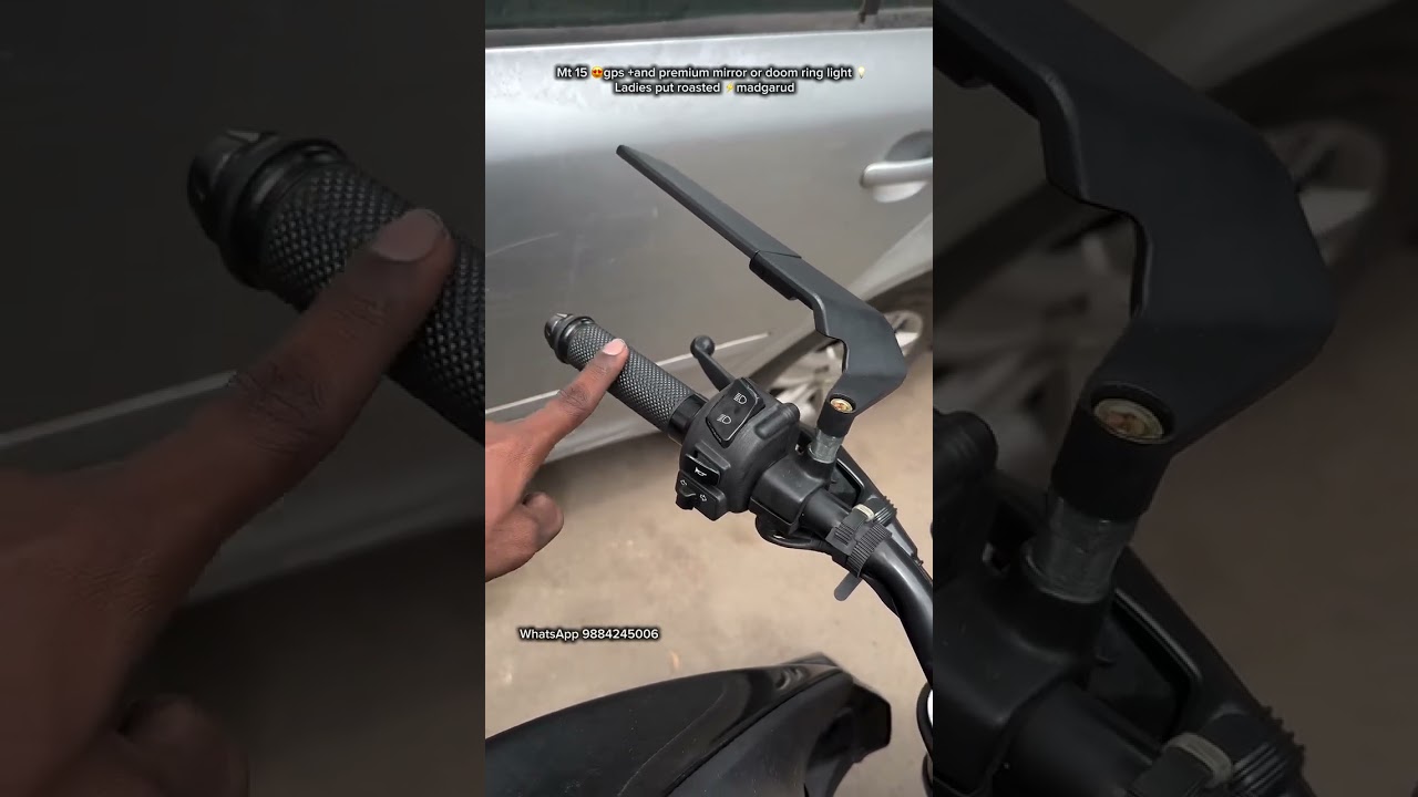~mt 15 full accessories change ❤️&zwj;🔥🤩..!! . . #shorts #trending #bikemodification