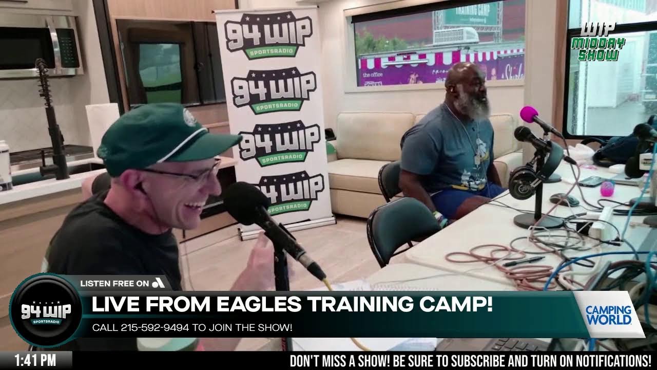 94WIP LIVE From Eagles Training Camp, Day 6