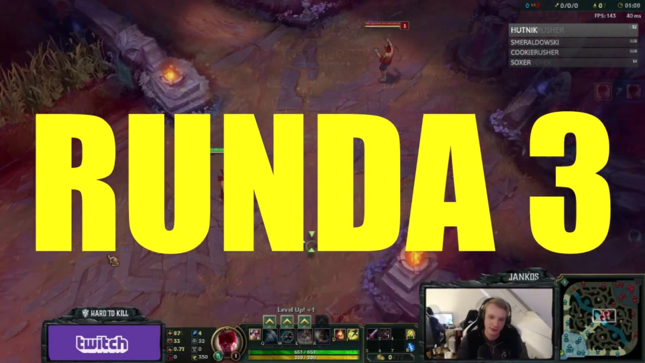 POJEDYNEK LEE SIN&Oacute;W Marcin ''Jankos'' Jankowski VS Marcin ''Xayoo'' Majkut (CAŁE RUNDY)