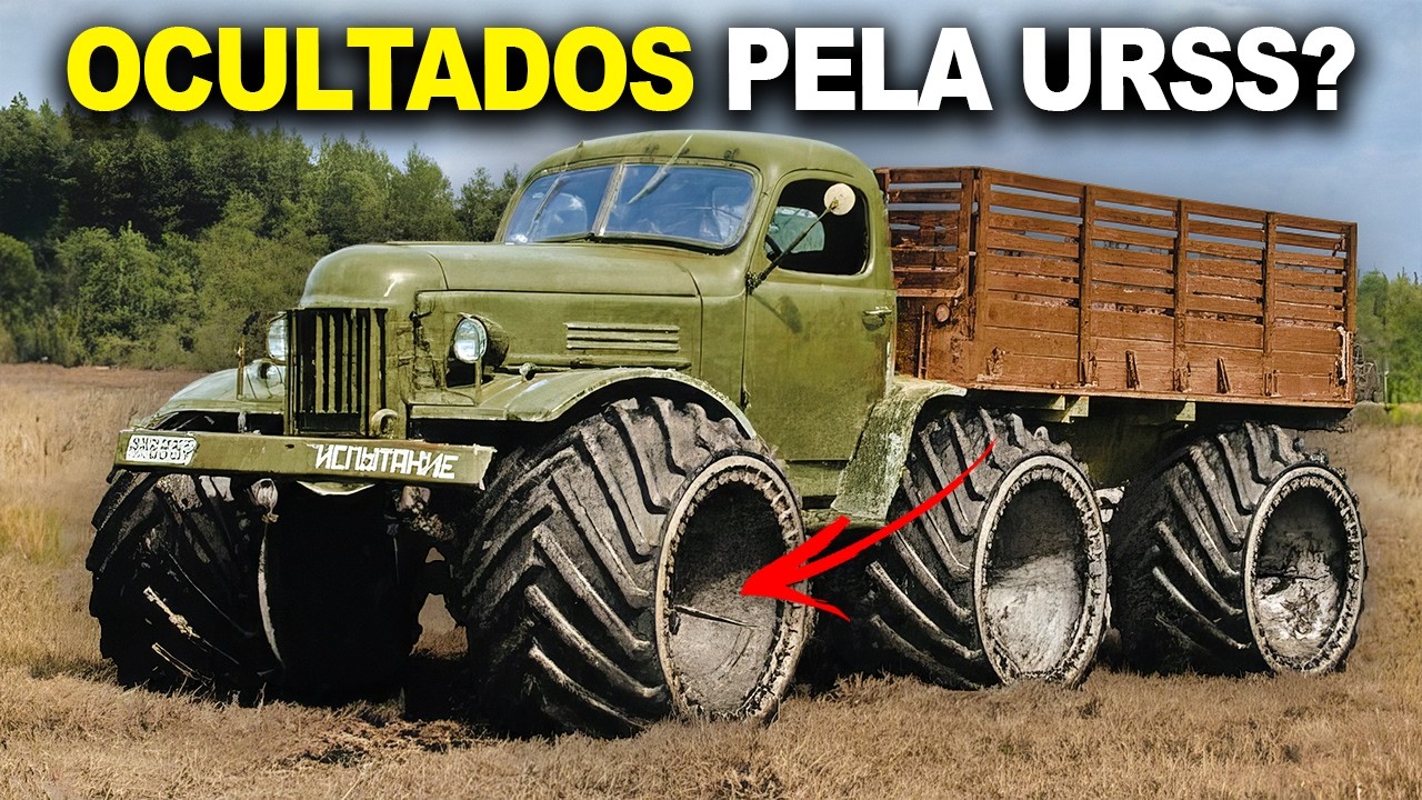 7 Protótipos ZIL Classificados Que a URSS Nunca Quis Mostrar