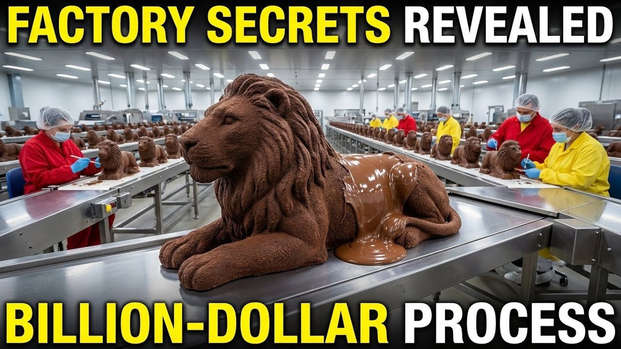 How Chocolate Is Made Inside the Factory – Billion-Dollar Chocolate Industry Secrets Revealed