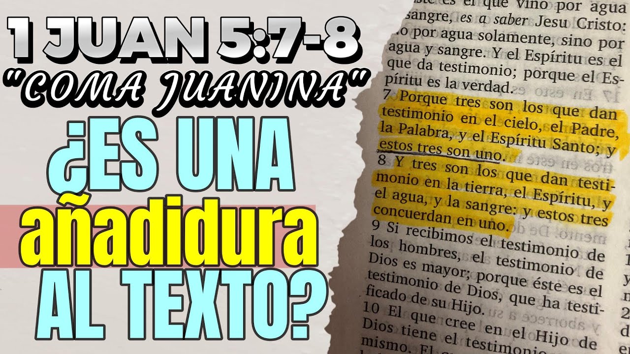 1 JUAN 5:7-8 