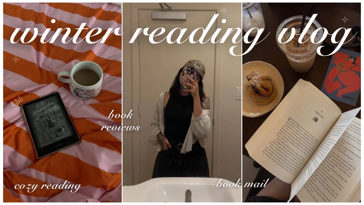 ЗИМНИЙ ВИДЕОБЛОГ О ЧТЕНИИ 📚🎧🌸 Уютное чтение, письма с книгами, обзоры книг, что я читаю сейчас, б...