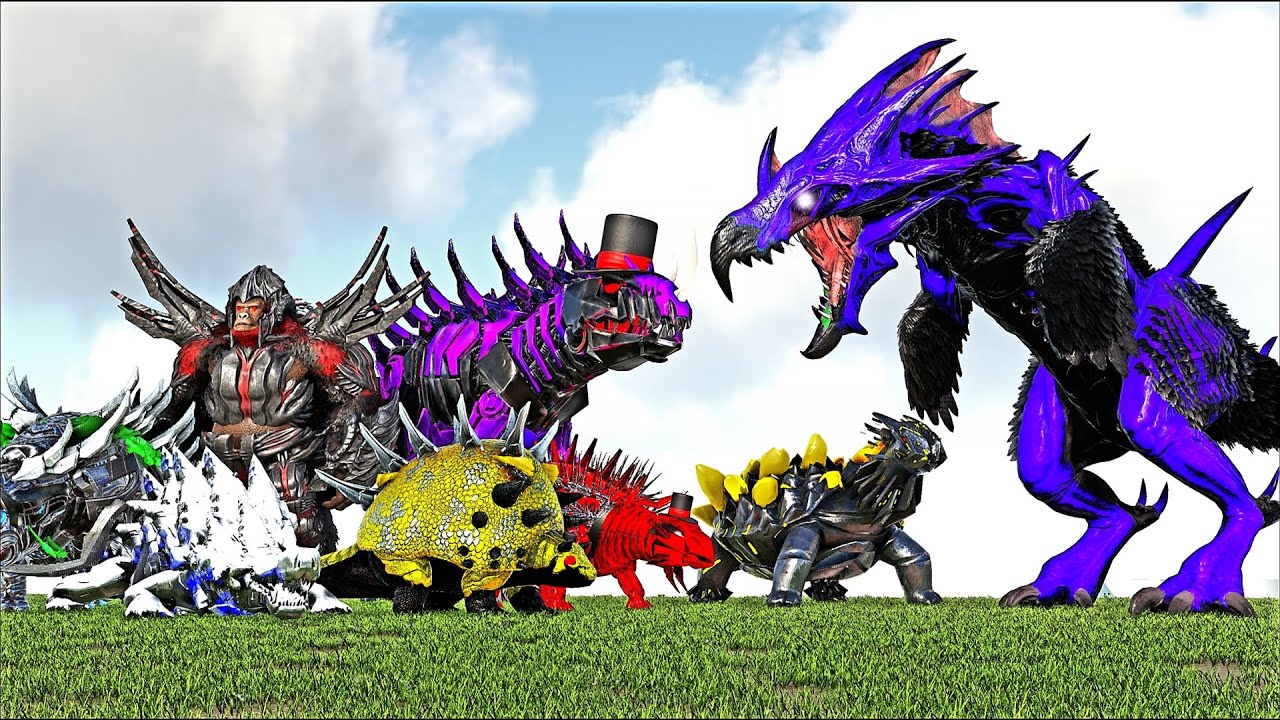 NOVA THE DESTROYER VS ALL WARDEN BOSSES AG REBORN (ARK SURVIVAL EVOLVED BATTLE)