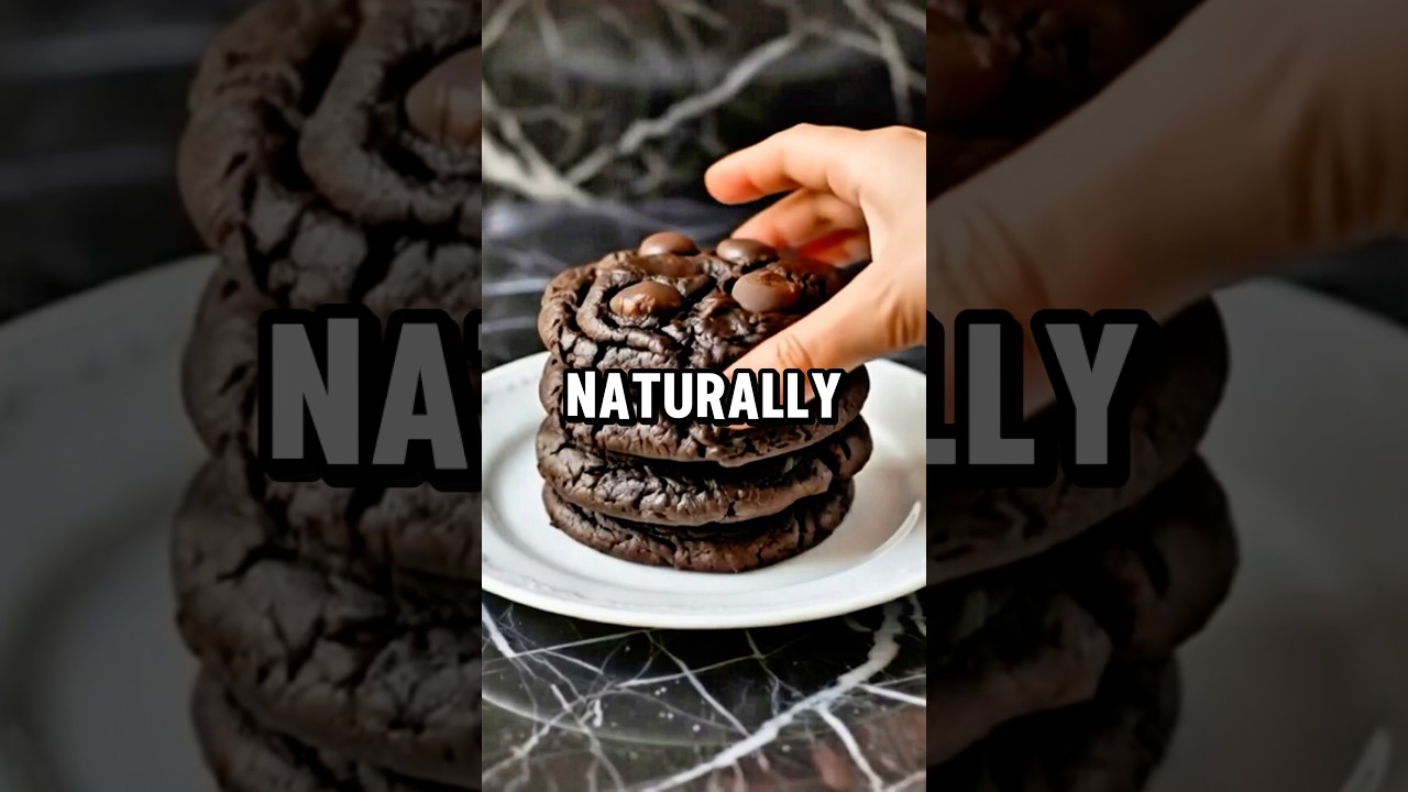 Healthy Sweet Potato Chocolate Cookies 😋 #health #recipe #healthyfood