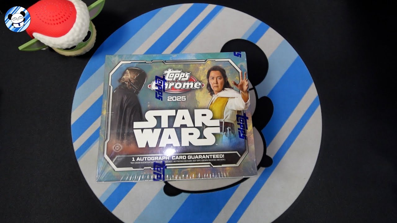 This box makes a /25 feels like a normal insert. Finally breaking open 2025 Topps Chrome Star Wars.