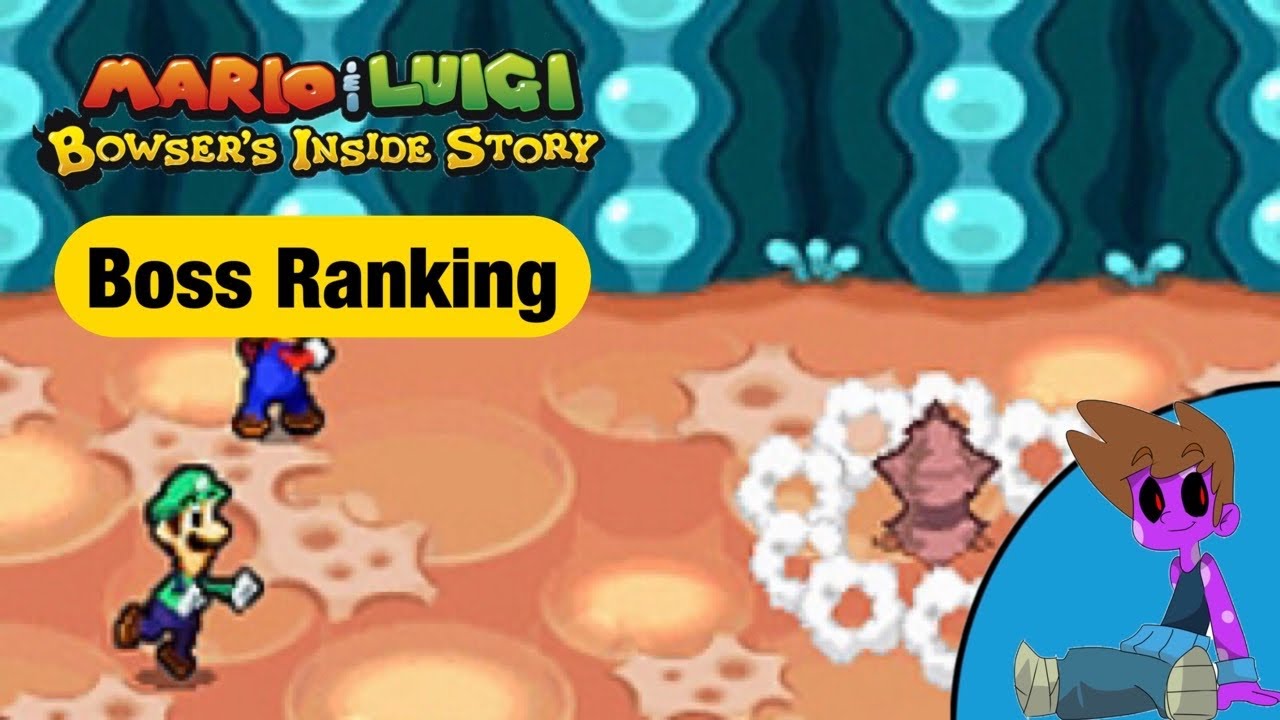 Ranking the Bosses from Mario and Luigi Bowser’s Inside Story