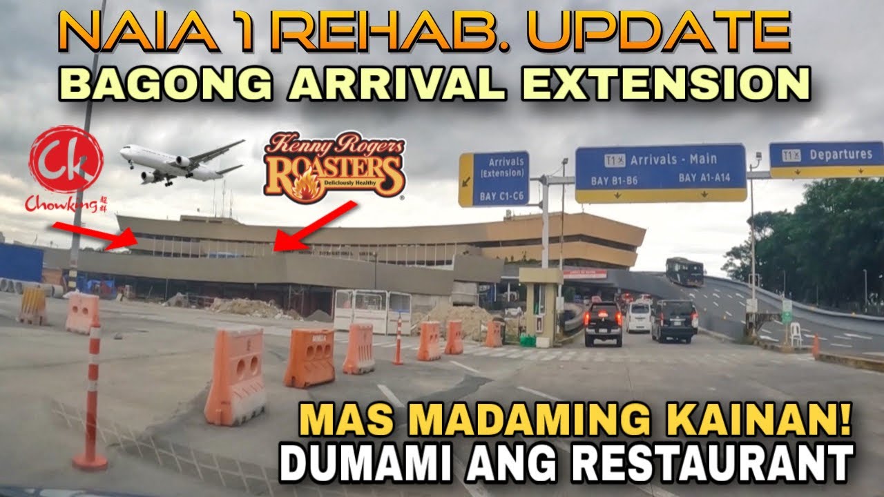 Heto Na ! FoodTrip sa NAIA Terminal 1 ! Bagong Arrival extension Upgraded na ! December 2025