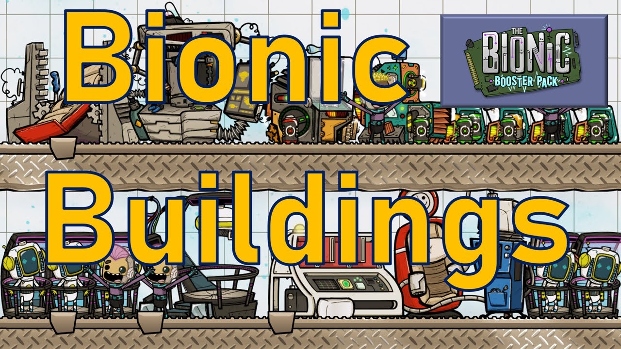 Oxygen Not Included - Tutorial Bites - Bionic Booster Buildings