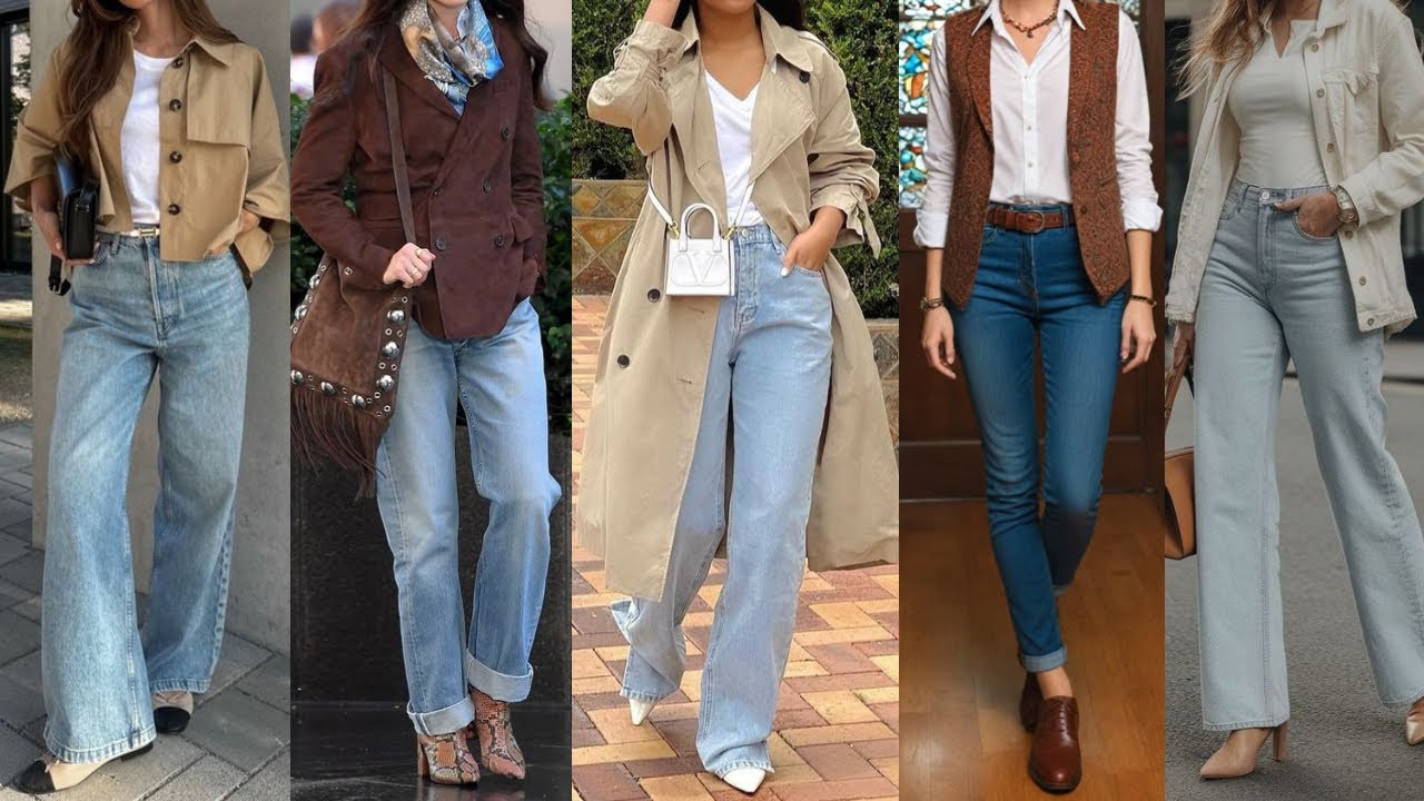 C&oacute;mo CREAR LOOKS CASUALES con JEANS para MUJERES MODERNAS
