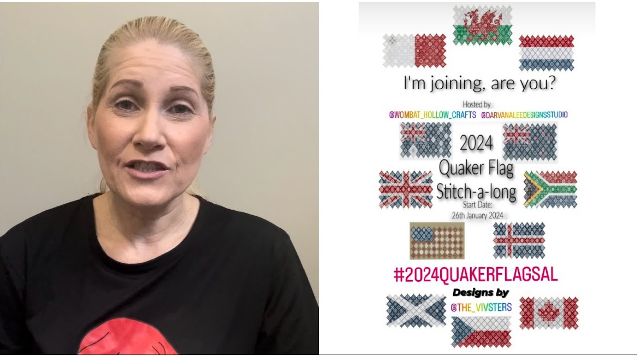 Flosstube #68: My stitching plans for 2024 with some EXCITING new SALs!!!