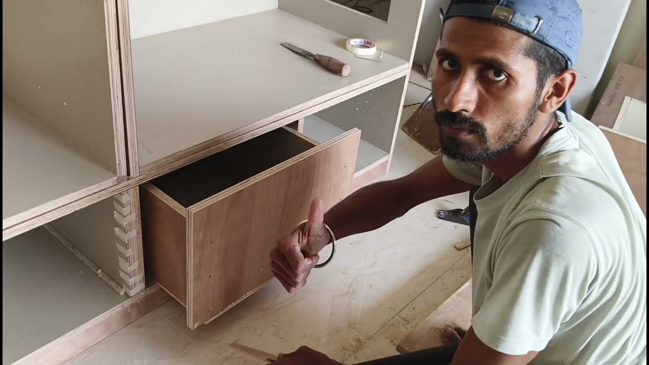 Perfect Drawer Banane Ka Full Process 🔨 | Carpenter Palai Work | Furniture Making #carpenter #drawer