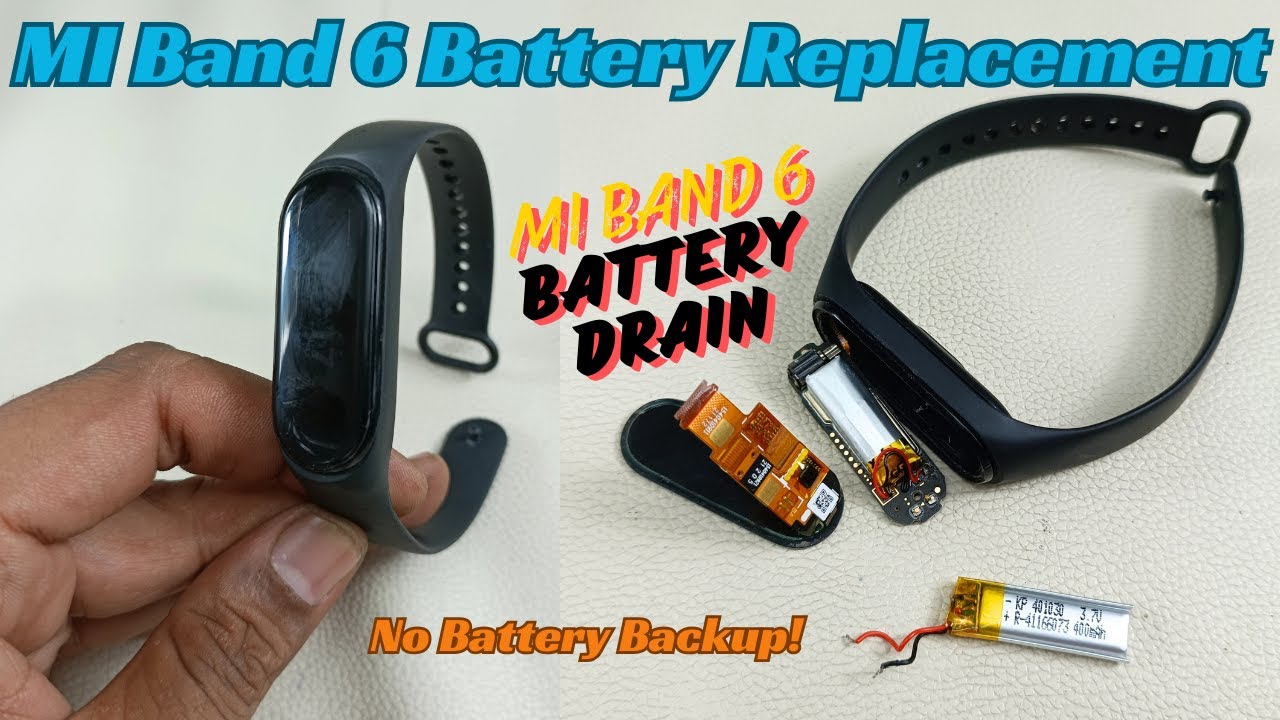 MI Band 6 Battery Draining Issue Fix