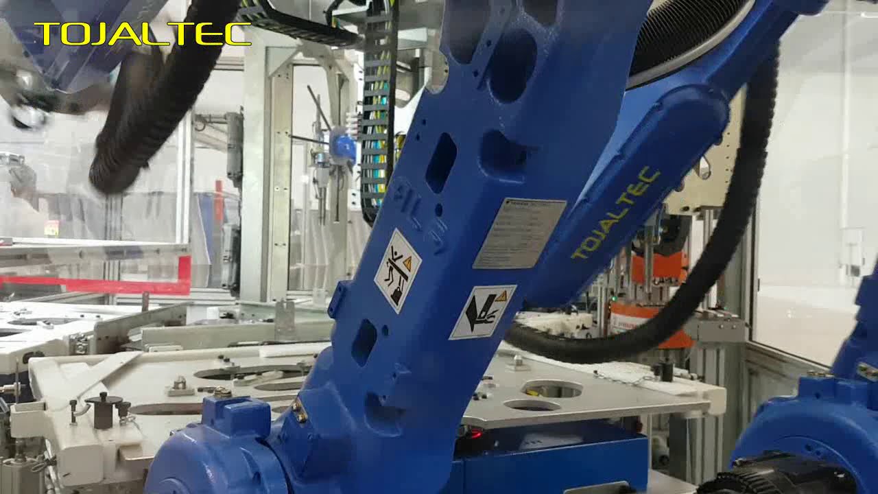 Multi-Robot Ultrasonic Welding and Assembly cell