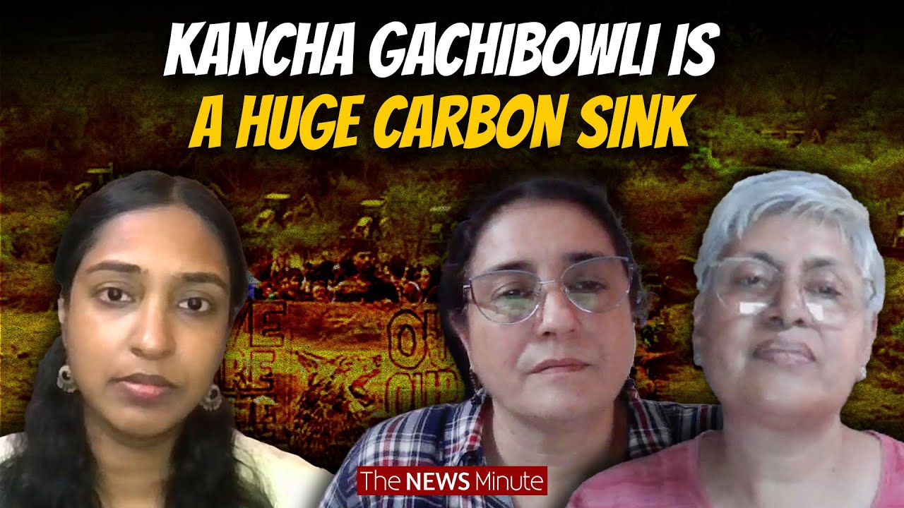 Without Kancha Gachibowli, Hyderabad could witness floods: Farida Tampal, Kobita Dass Kolli